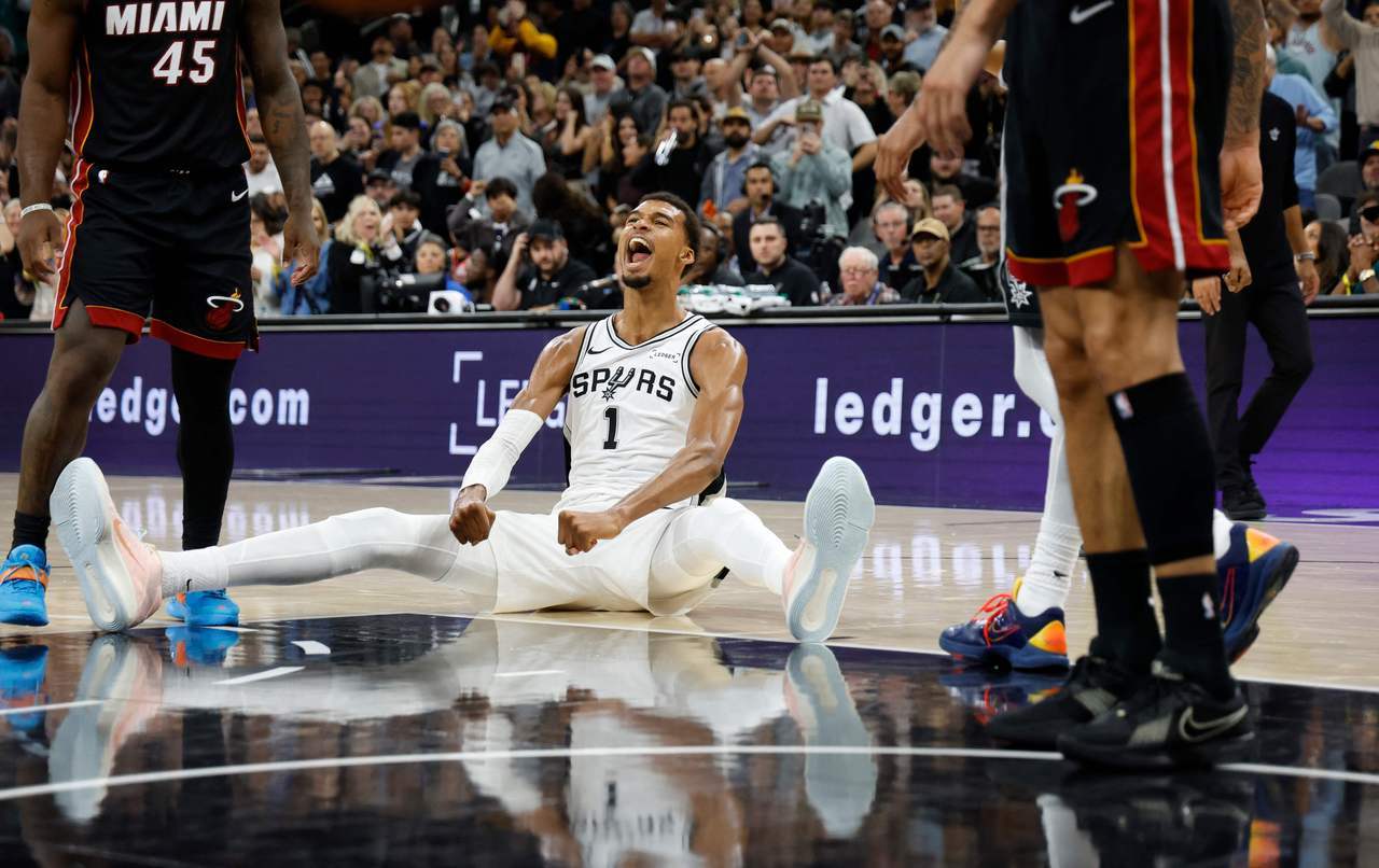 马刺50年来首度开季5连胜 温班亚玛:一切绝非偶然 马刺50年来首度开季5连胜 温班亚玛:一切绝非偶然