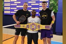 湖人4天连假忙里偷闲办匹克球锦标赛 24岁小将勇夺冠军