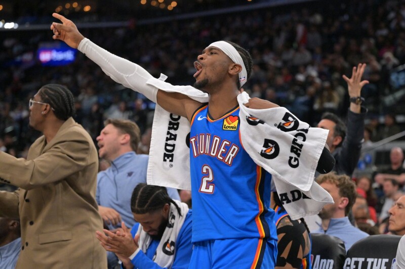 哈登首节狂轰17分白搭 SGA率雷霆破快船夺开季8连胜