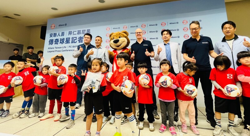 足球／拜仁慕尼黑球星拉菲尼亚访台 盼用自身故事激励青少年球员