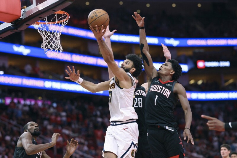 约柯奇联手穆雷比下火箭双人组 掘金终结对手5连胜