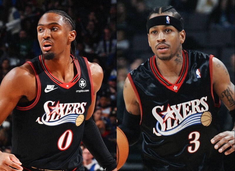 76人争冠25周年纪念！马克西写史上唯二纪录 战神艾佛森后首见