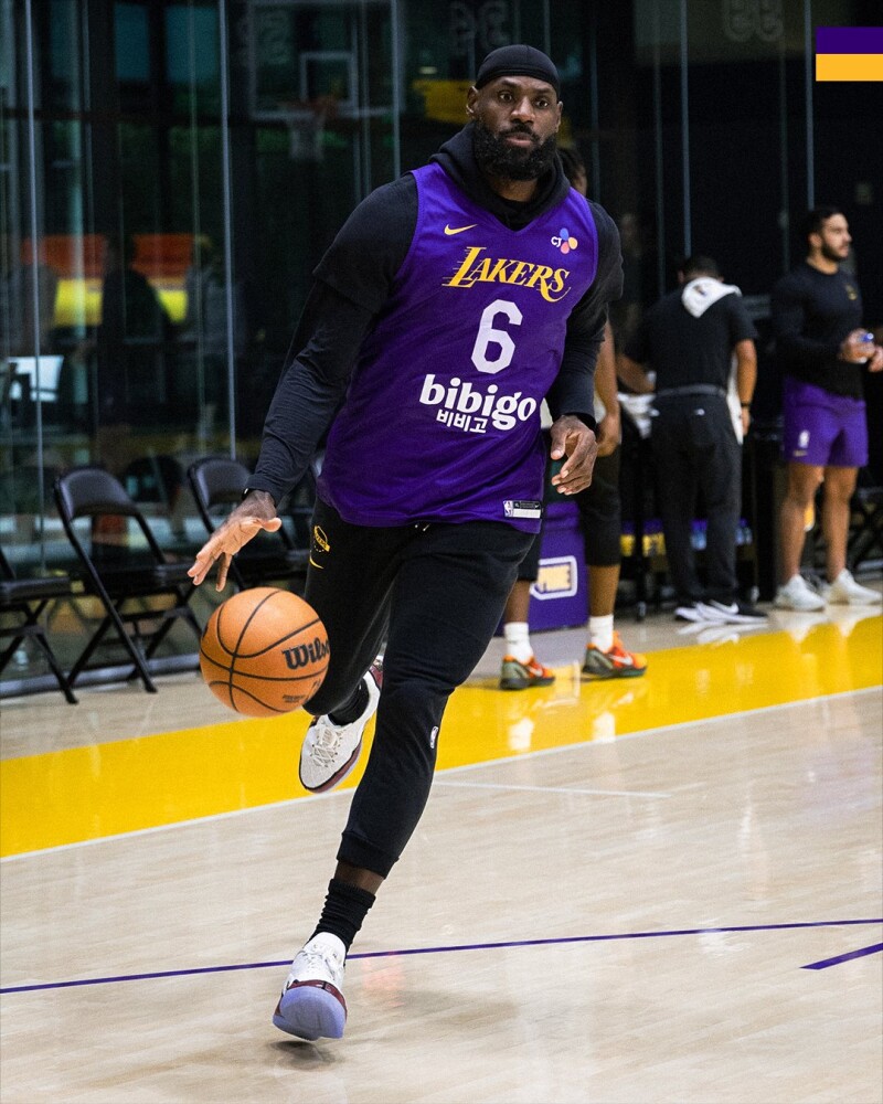 詹姆斯加入湖人训练 「我的肺感觉像是新生儿」