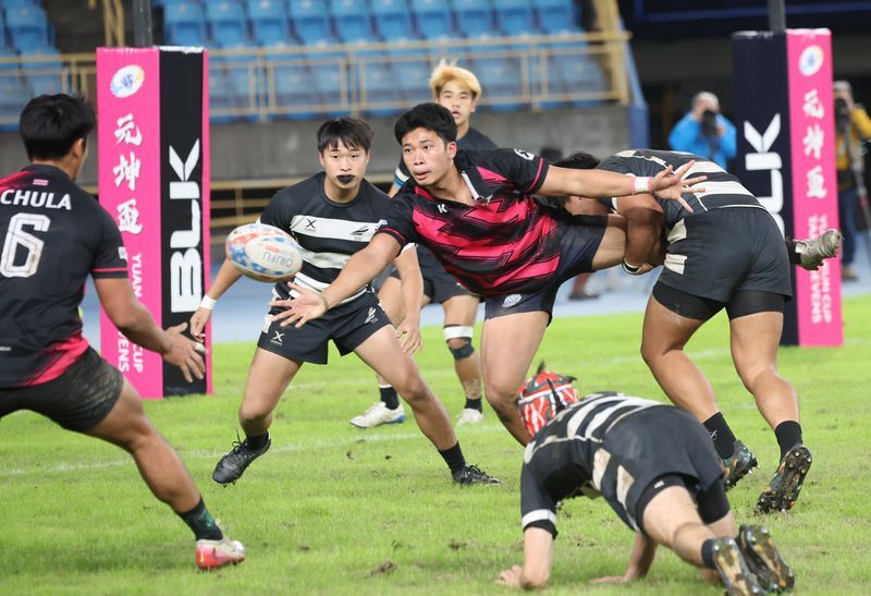 橄榄球／元坤杯拓殖轻取延世公开组三连霸 台大一般组四连霸梦碎