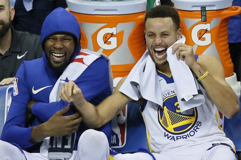 为何「打不赢就加入」勇士？ KD：一场120分不会被包夹