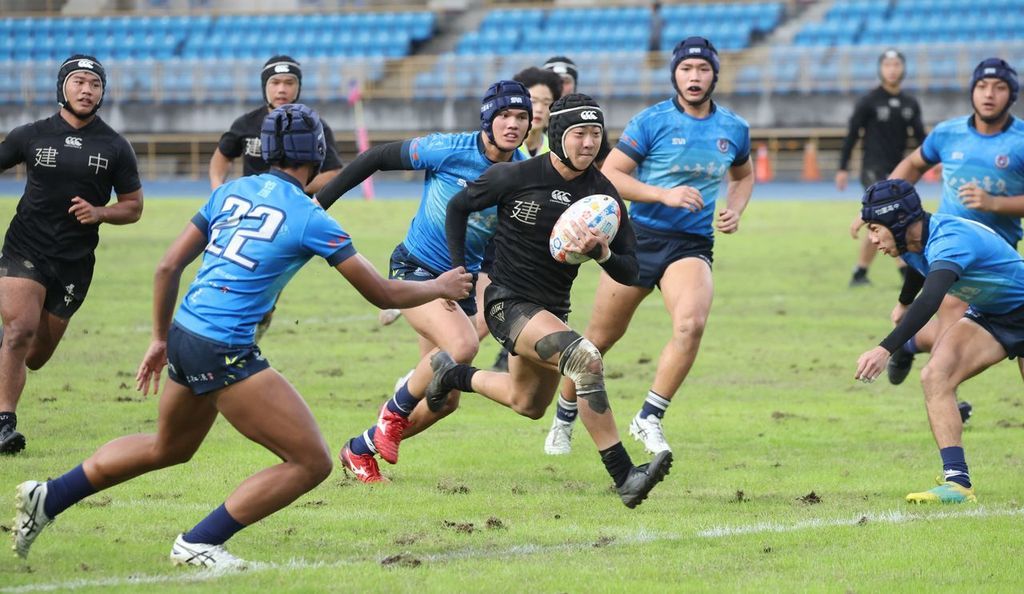 橄榄球／元坤杯拓殖轻取延世公开组三连霸 台大一般组四连霸梦碎