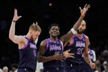 爱德华关键进球助森林狼险胜雄鹿 戈贝尔写篮板里程碑