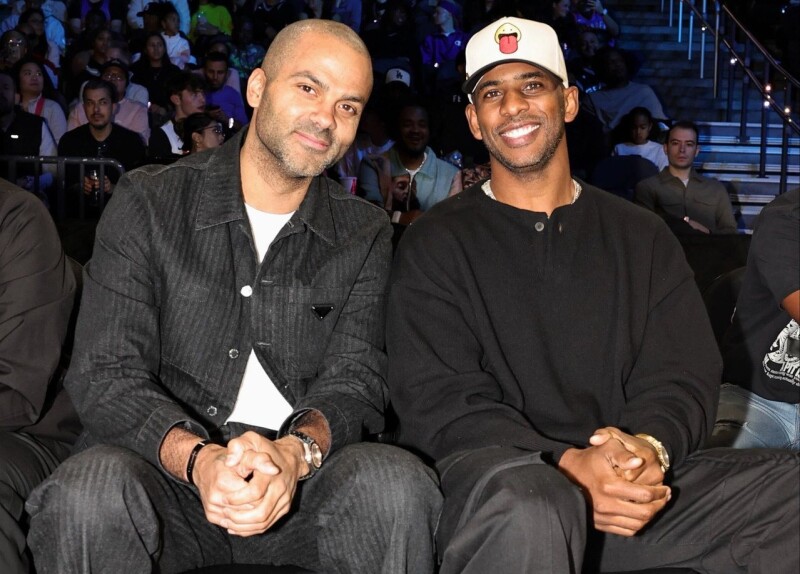 告别快船后未远离篮球 保罗现身观看雷霆马刺之战引关注