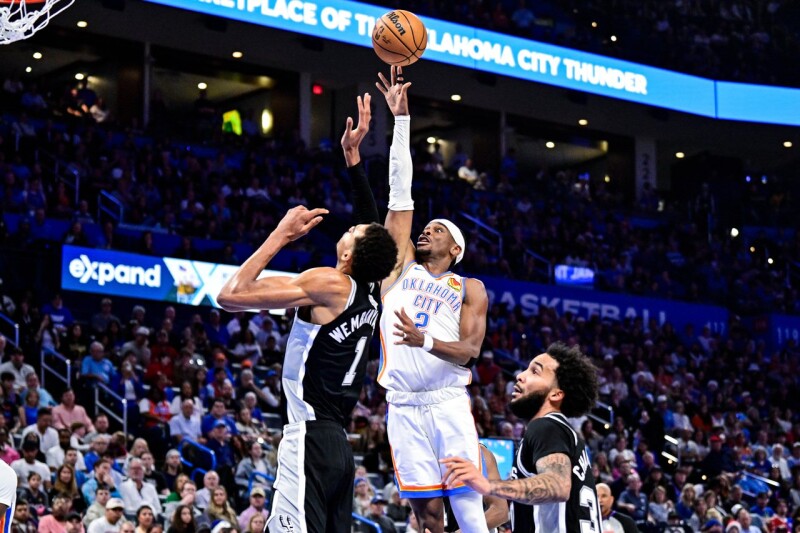 坦承遭到马刺压制 雷霆SGA：我们该回家照照镜子