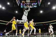 詹姆斯、唐西奇皆缺阵 里夫斯轰36分湖人惨输凯尔特人