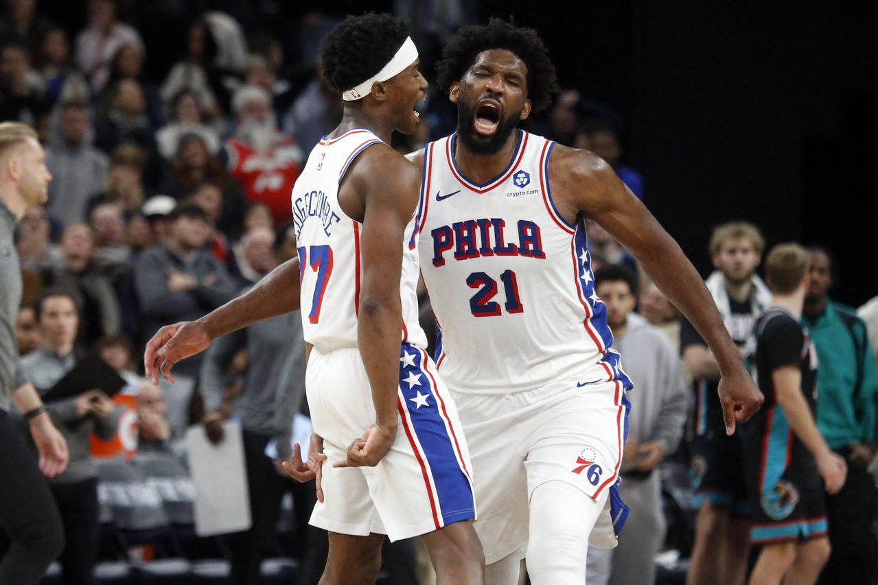 莫兰特轰40分败给菜鸟关键外线 76人三巨头OT夺合体首胜