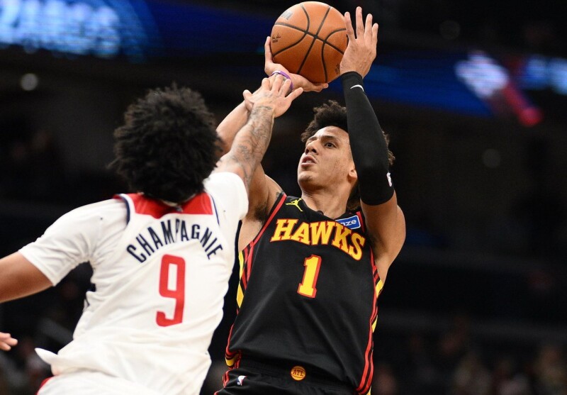 强森持续爆发连两天上演大三元 老鹰队史第2人