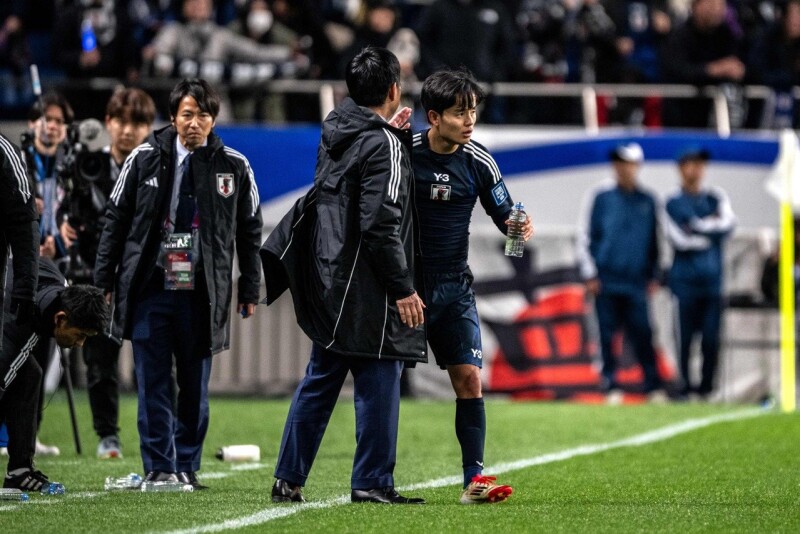 足球/日本2比0踢倒巴林 成首支晋2026世足赛非主办国球队 足球/日本2比0踢倒巴林 成首支晋2026世足赛非主办国球队