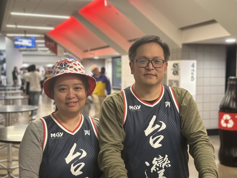 奇才队台湾日首登场 侨胞:让大家更了解台湾 奇才队台湾日首登场 侨胞:让大家更了解台湾