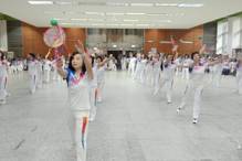 基隆风行的柔力球往外县市推广 台东、嘉义都邀请表演