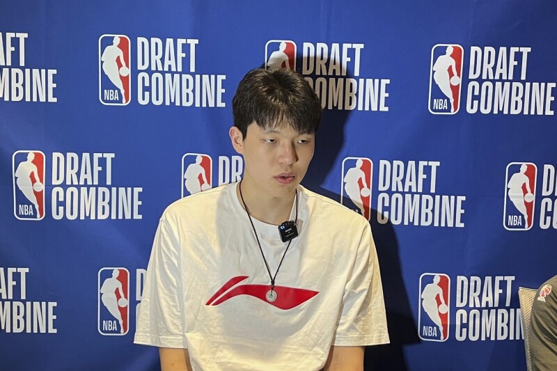 联合试训发挥出色 中国19岁小将有望冲击选秀首轮 联合试训发挥出色 中国19岁小将有望冲击选秀首轮