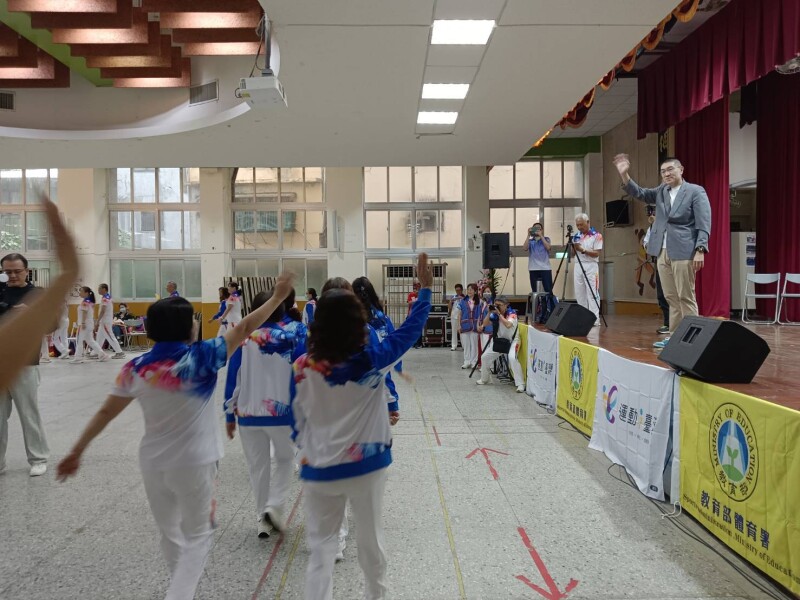 基隆风行的柔力球往外县市推广 台东、嘉义都邀请表演