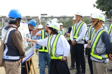 嘉义市西区全民运动馆工程进度破7成5  黄敏惠视察启用营运期曝