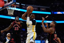 库明加解冻轰20分 勇士一路落后输猛龙断... 库明加解冻轰20分 勇士一路落后输猛龙断...