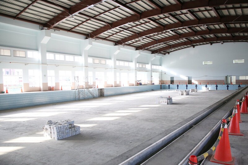 嘉义市西区全民运动馆工程进度破7成5黄敏惠视察启用营运期曝