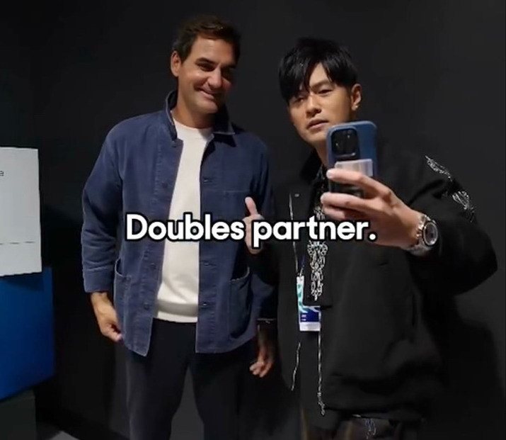 澳网／遭费德勒笑亏「ACE球怎么没反应」 周杰伦喊好糗：明年跟我组双打