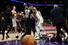 末节「大场面」5人吞T！太阳3主力缺阵仍险胜篮网