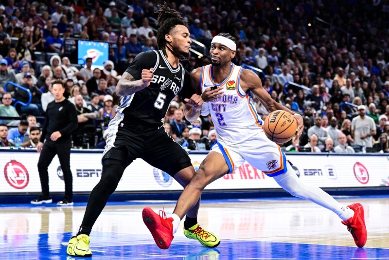 雷霆马刺天王山之战即将开打 SGA放话：我们必须赢球