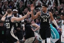 4.7秒致胜空接灌篮气走黄蜂 雄鹿字母哥再创史上第一纪录