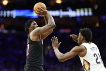 甩乔治禁赛阴影本季首破40分 安比德：其实我打得很糟