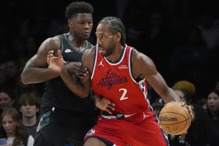 雷纳德狂飙41分 快船少双主将仍擒杀森林狼