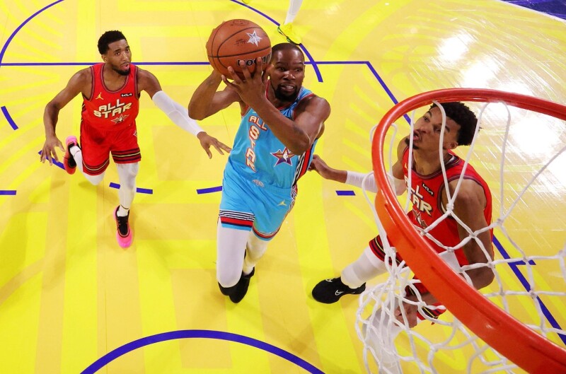 直言回味昔明星赛强度多半粉丝滤镜 杜兰特：根本没那么激烈