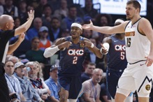 MVP对决气氛火爆 雷霆亚历山大36分压倒掘金约柯奇大三元