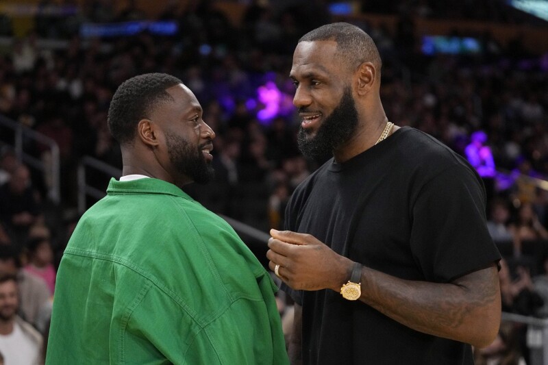 韦德评选生涯合作三大出色领袖 名单竟没有詹姆斯