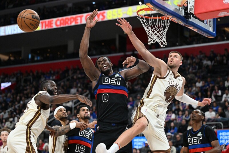 杜伦23分助活塞击退勇士 波尔辛吉斯又因伤提前退场