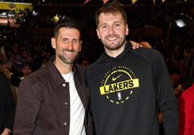 约克维奇惊喜现身湖人主场 唐西奇嗨喊：他是我的GOAT！