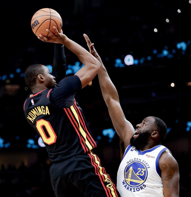 回顾与「勇士元老」格林交谈细节 库明加：只是在叙旧