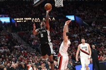 哈波扮板凳暴徒狂飙27分写纪录 马刺少班马仍逆转开拓者