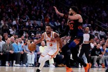 尼克第四节进攻崩盘 老鹰逆转1分险胜扳平系列赛