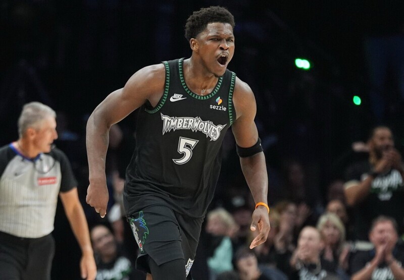 真的把掘金打成防守烂队 森林狼6人得分上双系列赛反超前