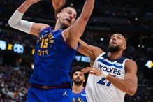 约柯奇末节失常只拿2分 掘金惨遭森林狼逆转系列赛平手