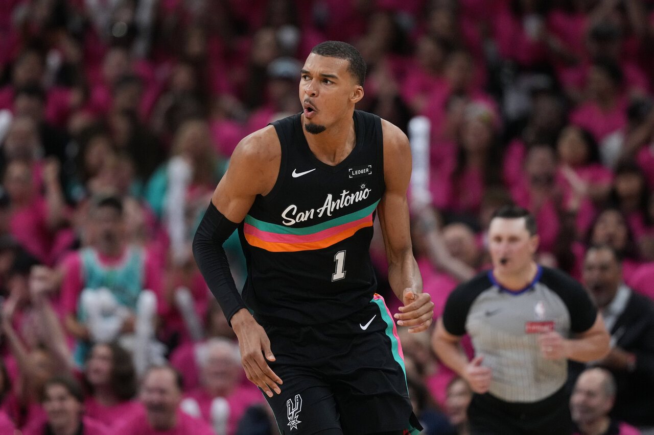 季后赛处女秀有马刺传奇见证 温班亚玛喊酷