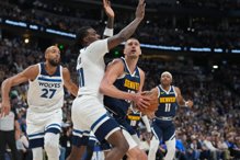 约柯奇大三元助威 掘金奇兵爆发主场击退森林狼扳回一城