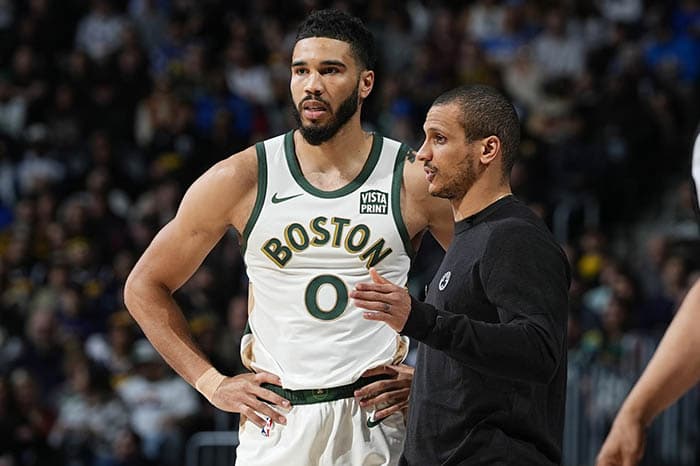 错失FMVP、奥运坐板凳 泰托姆曝自家主帅超开心 错失FMVP、奥运坐板凳 泰托姆曝自家主帅超开心
