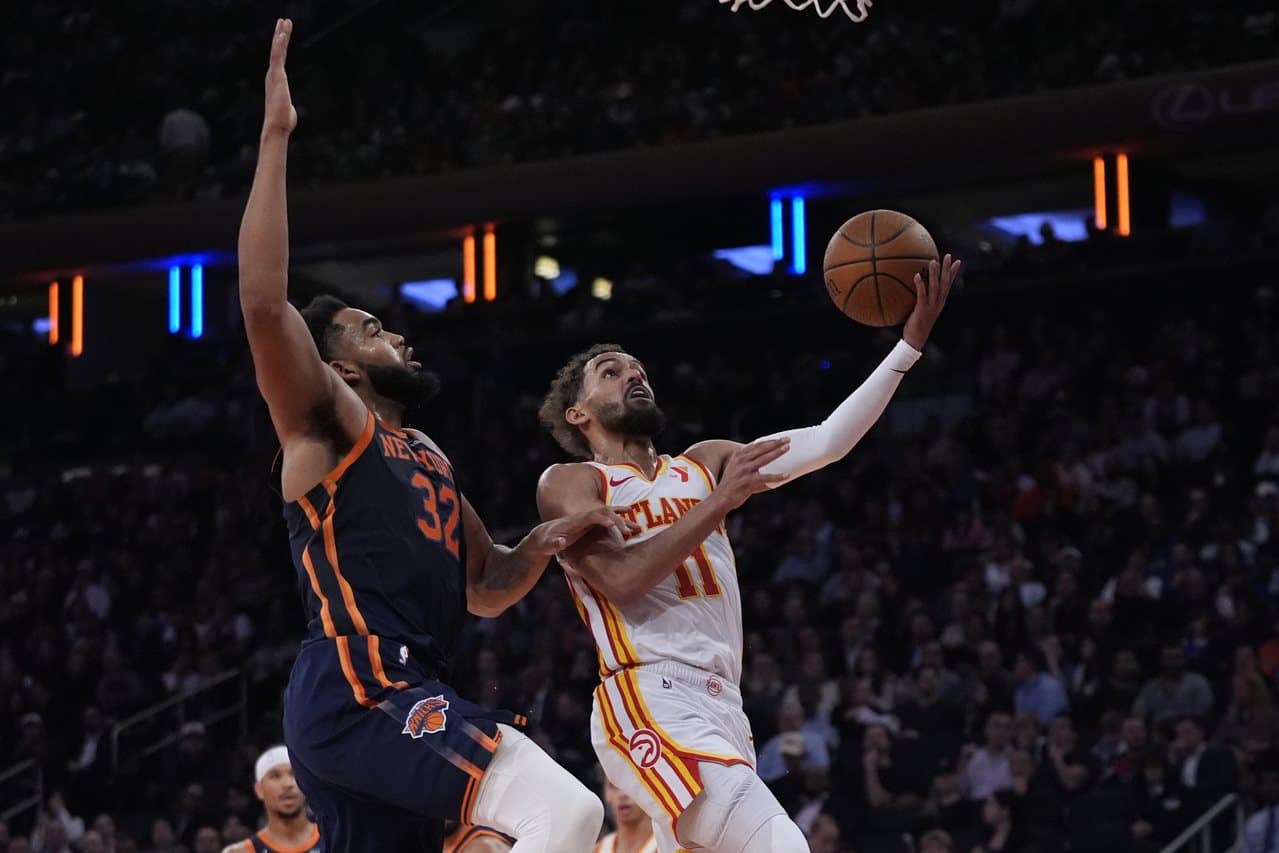 把尼克球迷打到早退 杨恩率老鹰逆转晋NBA杯4强 把尼克球迷打到早退 杨恩率老鹰逆转晋NBA杯4强