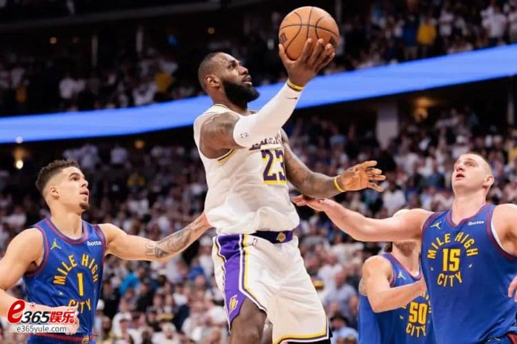 丹佛掘金VS.洛杉矶湖人NBA季后赛G2分析！掘金辗压湖人油漆区