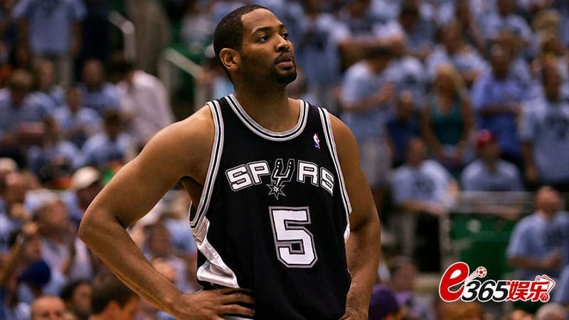 马刺队史最佳25球员｜罗伯特-霍里(2003-2008)