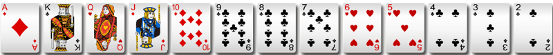 BB棋牌十三水特殊牌型-一条龙 BB棋牌十三水特殊牌型-一条龙