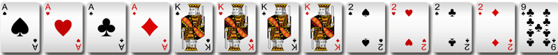 BB棋牌十三水特殊牌型-三分天下 BB棋牌十三水特殊牌型-三分天下