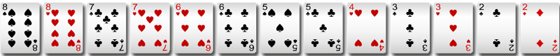 BB棋牌十三水特殊牌型-全小 BB棋牌十三水特殊牌型-全小