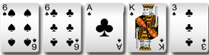 BB棋牌十三水普通牌型-对子 BB棋牌十三水普通牌型-对子